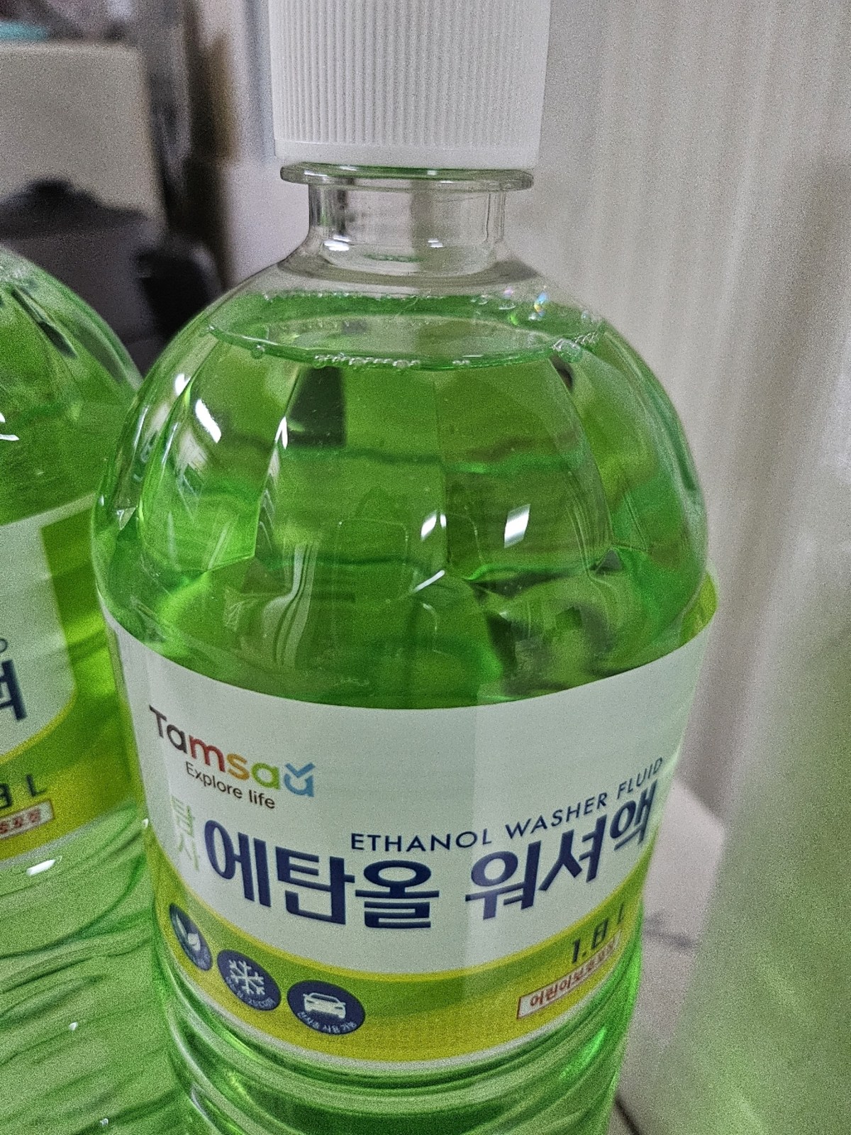 탐사 에탄올 워셔액