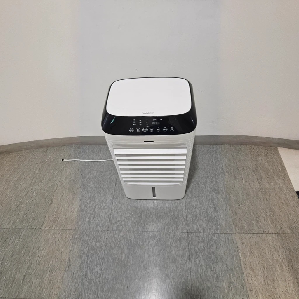 냉풍기 작동 중인 모습