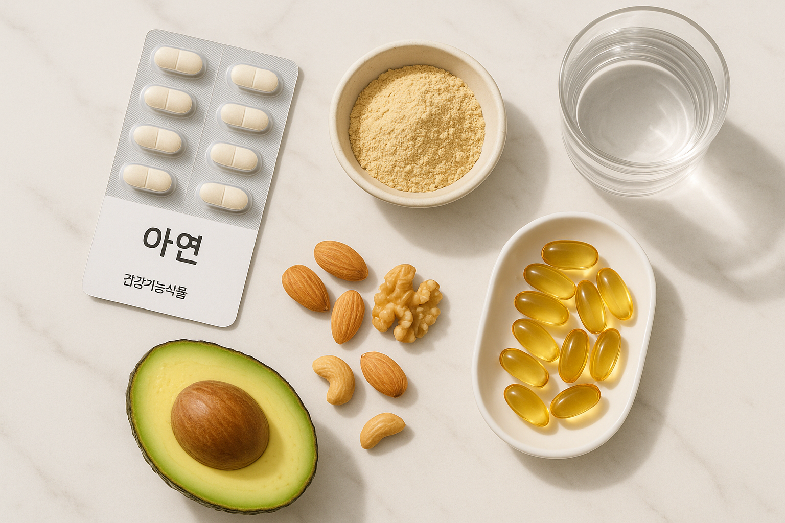 영양제와 건강식품 조합