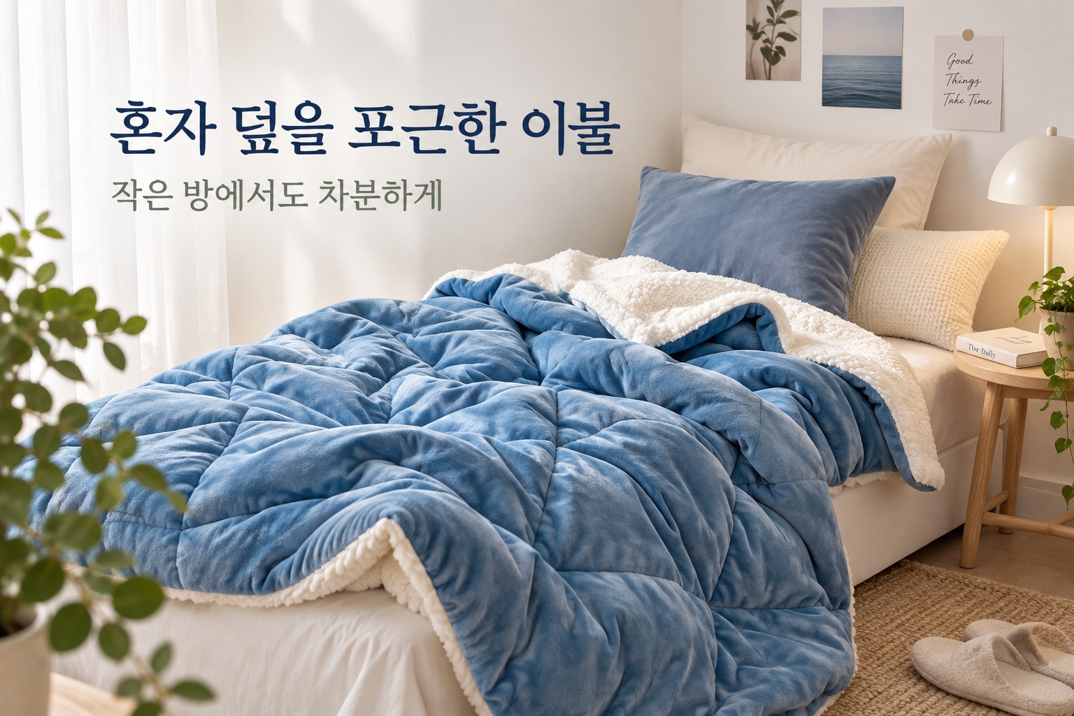 혼자 덮을 포근한 이불 · 슈퍼싱글 겨울 이불 추천