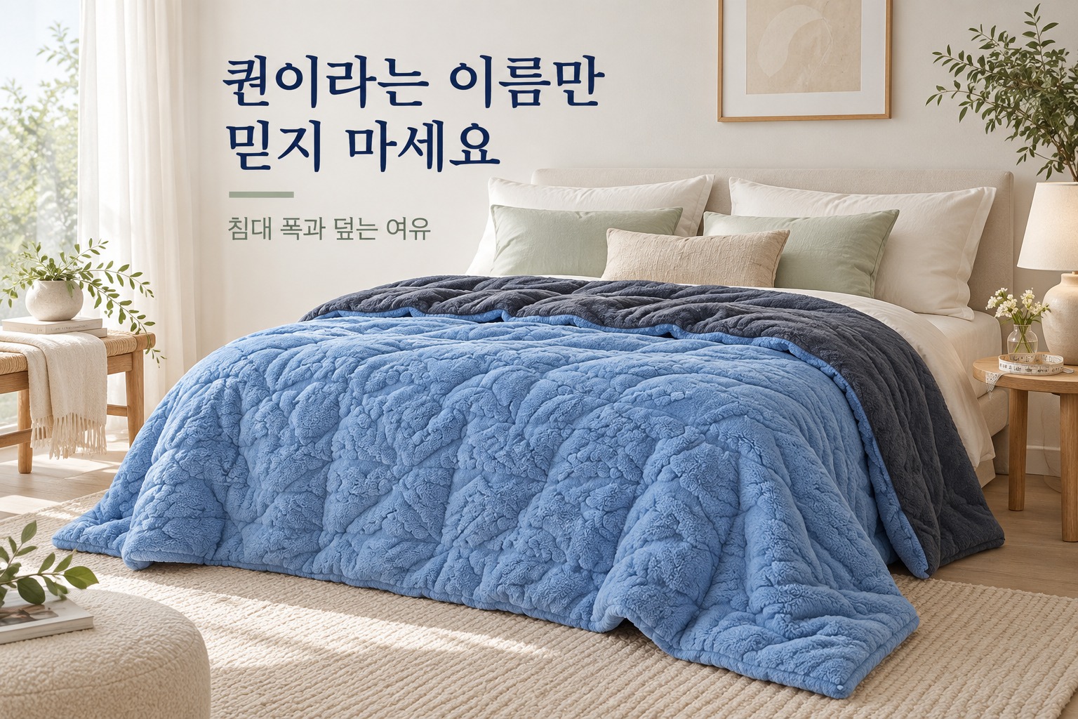 퀸이라는 이름만 믿지 마세요 · 부부 겨울 이불 추천